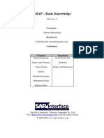 ABAP Tutorial (Verdy)