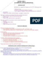 FAC2601 Notes SU 1 Intro To Comp Annual Financial Statements