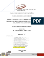 Prevension de Estres en Los Niños DERECHO PROCESAL PENAL