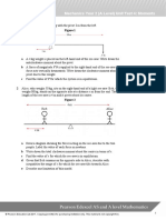 Mechanics Year 2 (A Level) Unit Test 4: Moments