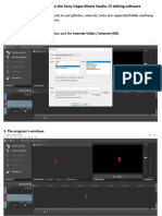 Short Introduction To The Sony Vegas Movie Studio