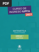 Matematica - U7 - Licenciatura en Criminalistica - FINAL