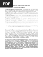 Derecho Constitucional Tributario