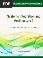 IM Systems Integration and Architecture 1