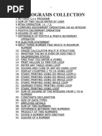 C++ Examples Program Collection
