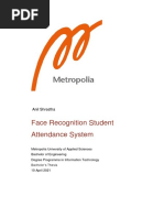 Facial Recognition Student Attendance System 2