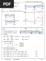 S.D M 1.54 M 3.09: Theory of Structures Indeterminate Structures: Slope-Deflection Method