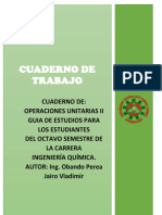 Cuaderno Operaciones Unitarias Ii