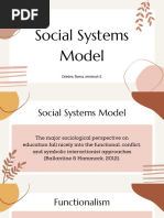 (Prelim) - Social Systems Model