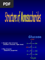 Structure of Monosacchardies