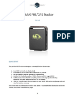 GSM/GPRS/GPS Tracker: Manual