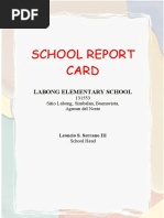 School Report Card