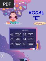 16) Lenguajeentuhogar - VOCAL E