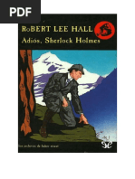 Adios Sherlock Holmes Robert Lee Hall