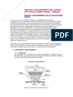 Manual de Operación y Mantenimiento Del Sistema de Saneamiento - Paredones