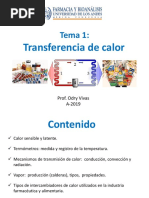 Tema 1 Transferencia de Calor A2019