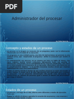 Administrador Del Procesar