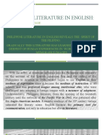 Philippine Literature in English