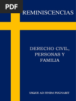 Reminiscencias Derecho Civil Personas y Familia PDF