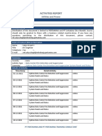 Activities Uptime Data Center Fire Detection and Suppression System Panels and Status Report