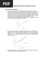 Chapter 23 - Aggregate Expenditure and Equilibrium Output