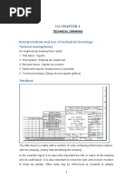 Interpretation and Use of Technical Drawings: U1-Chapter 1