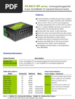 IndustrialEthernetSwitch (FS-801Y-RP Series) Datasheet Ver 1.1