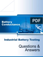 Conductance Q&AStorage Battery Systems