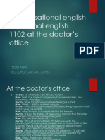 Conversational English-Functional English 1102-At The Doctor's Office