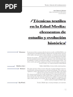 2016 CABRERA LAFUENTE Técnicas Textiles Edad Media