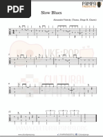 Slow Blues - Vinitsky TAB - Partitura Completa