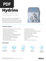 Hydrins: Navigation-Grade INS For Hydrographic Survey