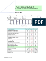 Analisis Abutment Jembatan 5 M