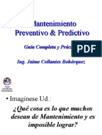 Mantenimiento Preventivo - Predictivo