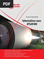 Metaceram 25010: Aluminum Oxide Powder