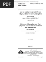 Methods of Sampling and Test (Physical and Chemical) For Water and Waste Water