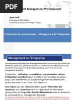 4-Management de L'intégration