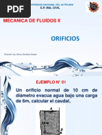 Orifios Ejercicios