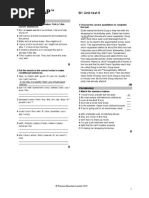 Roadmap: B1 Unit Test 5