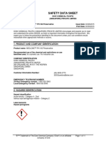 Ficha de Seguridad Neolone PH 100 Msds