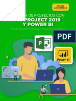 Gestión de Proyectos Con MS Project 2019 y Power Bi Asincrínico