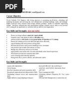 Resume Template Civil Engineering