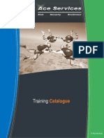 Training: Catalogue