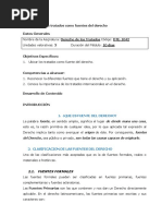 Modulo 1 Derecho de Los Tratados. Fuentes