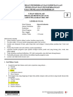 Soal USBN SMA Sejarah Indonesia 1617 Paket 2