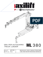 Use and Maintenance Manual ML380