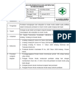 Sop Penilaian Kelengkapan Dan Ketepatan Isi Rekam Medis