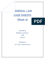 Remedial Law Case Digests (Week 4) : Amendments