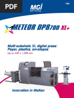 Multi-Substrate XL Digital Press: Paper, Plastics, Envelopes