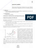 Aproximación de Variables